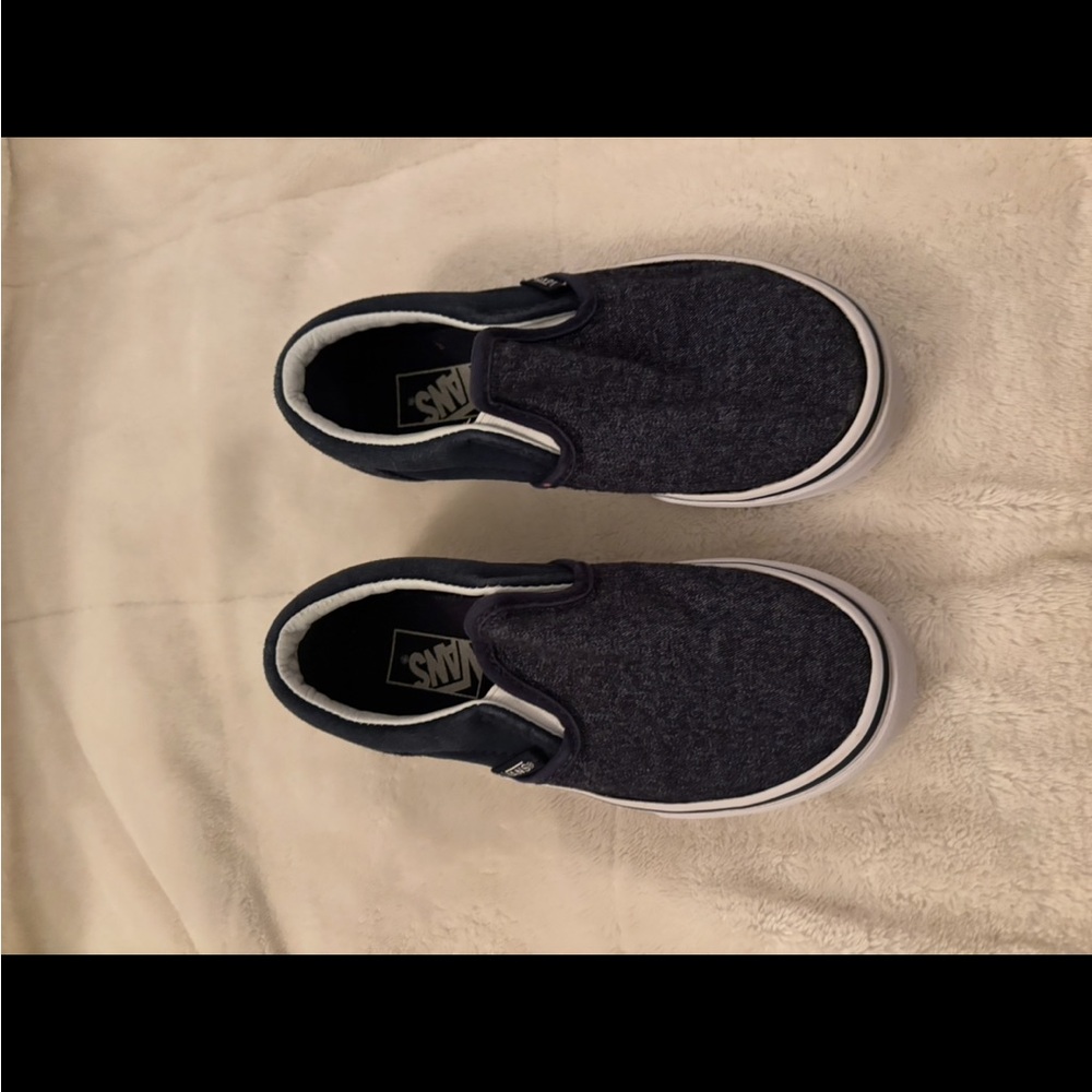 Vans Kids Slip-On Sneakers - Charcoal